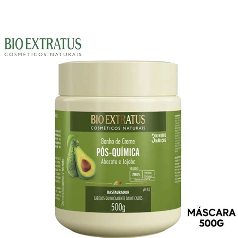 Banho De Creme Bio Extratus P S Qu Mica G Acabate Submarino