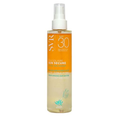 Sun Secure Eau Solaire Spf Est Une Eau Protectrice Biod Gradable La