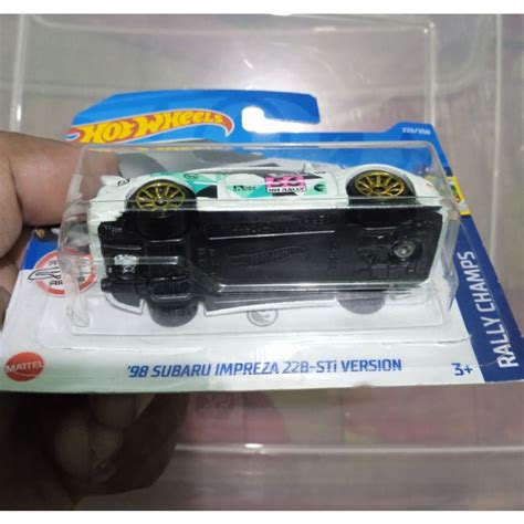 Jual Hot Wheels Treasure Hunt Regular TH Subaru Impreza 22b Sti Version Shopee Indonesia