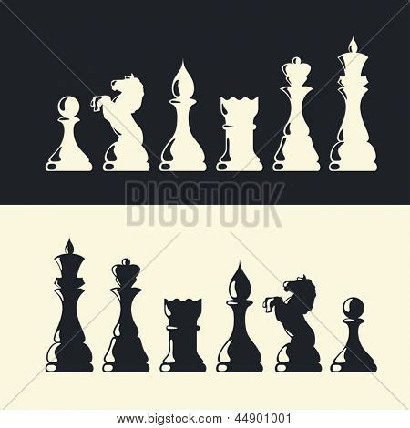 Chess Pieces Vector & Photo (Free Trial) | Bigstock