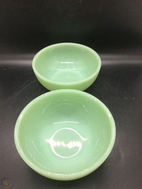 Fire King Jadeite Cereal Bowls 2 3879712295