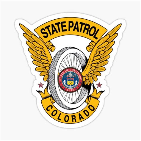 "Colorado State Patrol - badge, patch, logo, emblem, shield Trooper ...