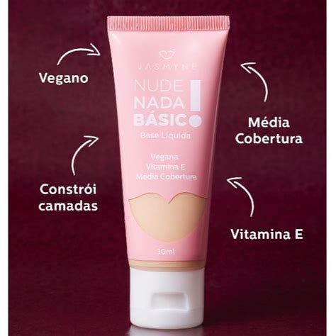A base da coleção Nude Nada Basic Shopee Brasil