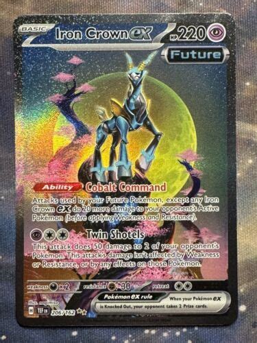 Pokémon TCG Iron Crown ex SV05 Temporal Forces 206 162 Special