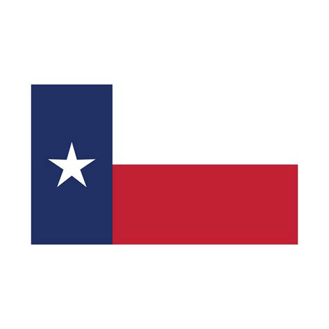 Vector Flag of Texas simple flat design illustration 11093307 Vector ...