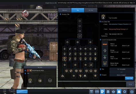 Title Sc Tersakit No Recoil Point Blank Terbaik