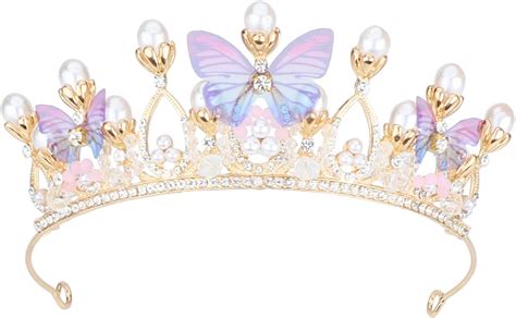 Kristall Tiara für Mädchen damen Prinzessin Krone Stirnband