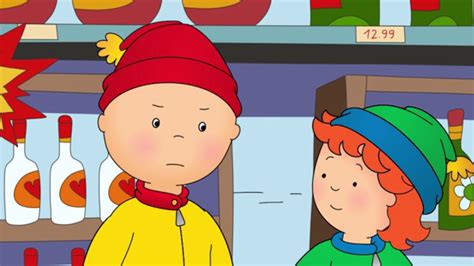 Caillou En Fran Ais Caillou Au March Nouvelle Saison Dessin