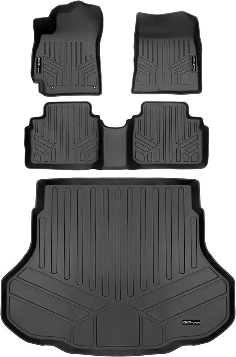 Amazon Smartliner Custom Fit All Weather Black Row Floor Mats