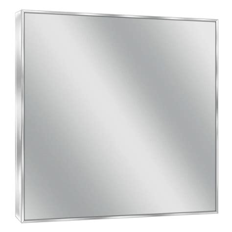 Deco Mirror 30 In X 36 In Spectrum Chrome Wall Mirror The Home