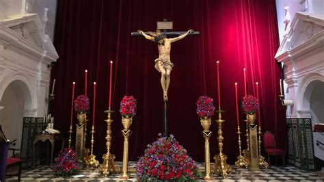 El Cristo De La Salud Fue Venerado En San Bernardo Tras Presidir Su V A