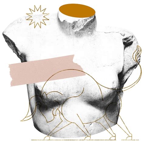 Png Mixed Media Nude Sculpture Washi Tape Premium Photo