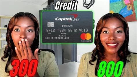 How To Build Your Credit With The Capital One Platinum Credit Card Rickita Youtube