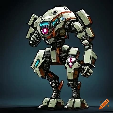 Badass Robot Mech Named Pinbacker