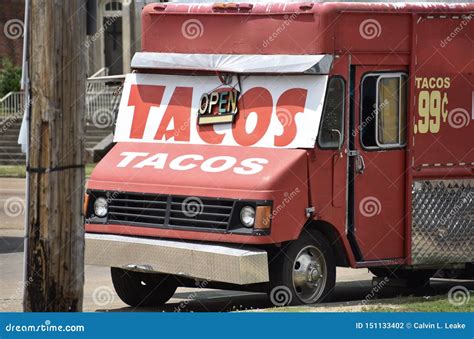 Tacos Food Truck Stock Photo Image Of Dish Diner Cuisine 151133402