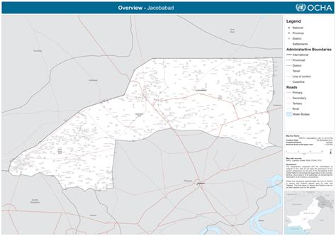 Pakistan: Reference Map - Jacobabad District, Sindh (8 November 2012) - Pakistan | ReliefWeb