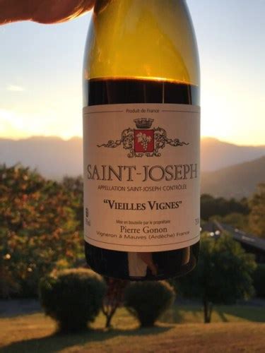 Domaine Pierre Gonon Vielles Vignes Saint Joseph Vivino United States