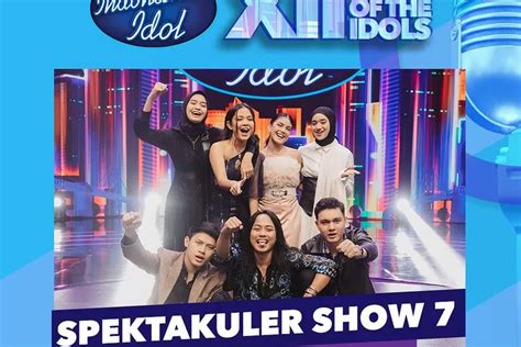 Jam Tayang Indonesian Idol 2023 Babak Spektakuler Show 8 Top 7 Ini