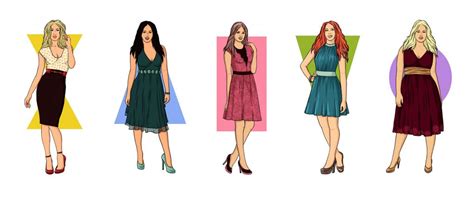 The 5 Body Shapes And Their Characteristics • Fashion blog