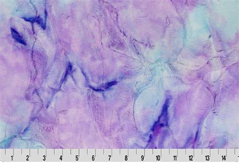 Tie Dyed Minky Fabric