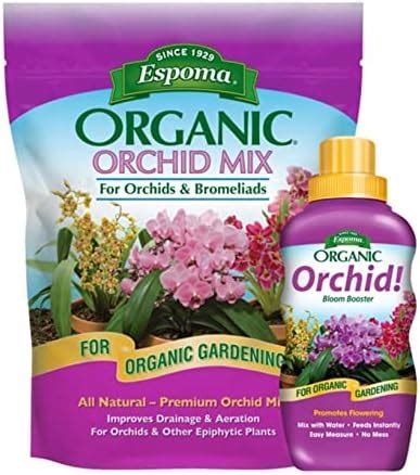 Amazon Espoma Organic Orchid Soil Mix Qt Bag And Orchid Liquid