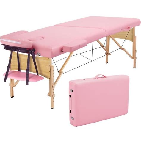 Table De Massage Pliante Lit De Massage Professionnel 2 Sections