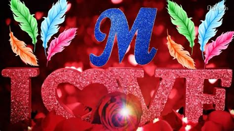 M Letter Love Whatsapp Stutas Video Creativ By Dg Beats Youtube