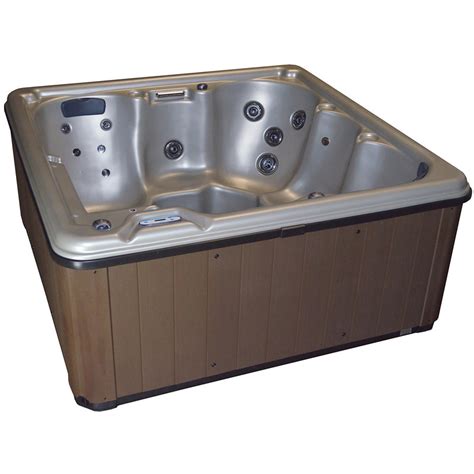 CyannaValleySpas Person Jet Hot Tub With Dual Pump And Lounger Reviews Wayfair