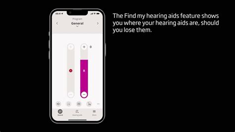 How To Use Find My Hearing Aids In Oticon Companion App Youtube