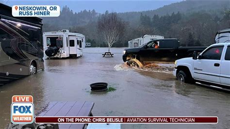 Those Still At Flooded Oregon Rv Park Considered Safe Latest Weather