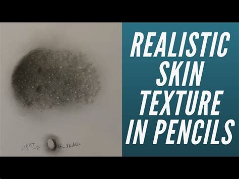 HOW TO DRAW Hyperrealistic Skin Texture Step By Step In 2023 Skin