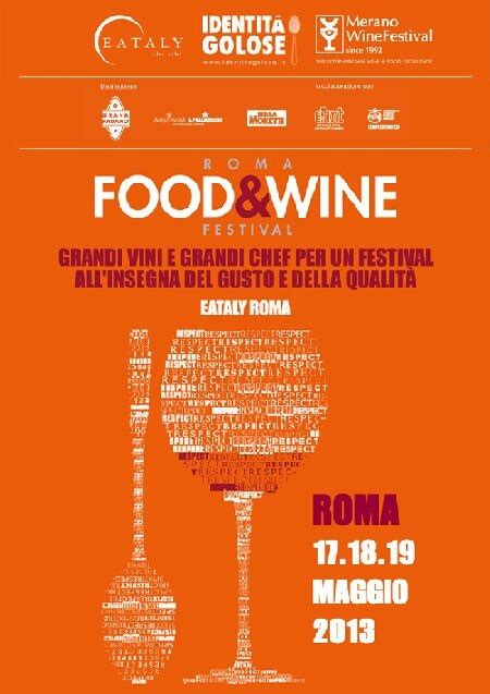 Eventi Enogastronomici Il Food Wine Festival A Roma Dal 17 Al 19