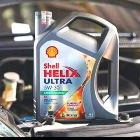 Promo Shell Helix Ultra 5w 30 Dexos 1 Pure Plus U Diskon 14 Di Seller