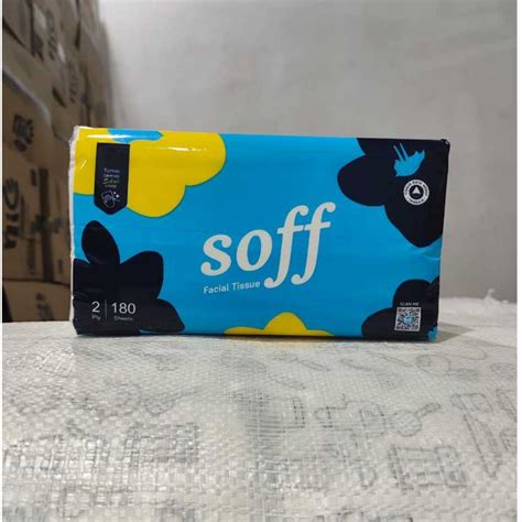 Jual Tisu Soff 180 Sheets Tissue Nice Peony Berkualitas Kemasan Baru