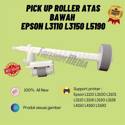 Jual ASF SET PICKUP PICK UP ROLLER ATAS BAWAH EPSON L1110 L3110 L3150