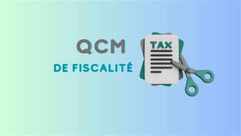 Qcm De Fiscalit Marocaine Corrig Qcmfy