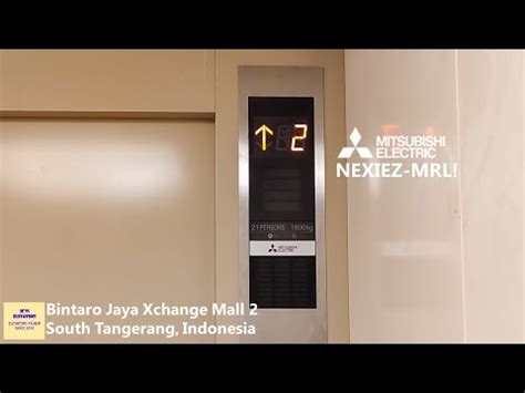 New Mitsubishi MRL Freight Elevators At Bintaro Jaya XChange Mall 2