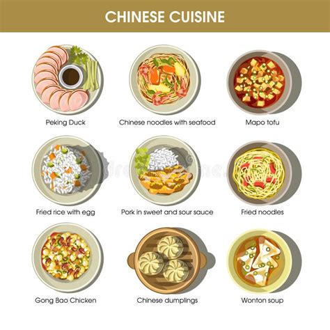 Chinese Cuisine Wonton Soup Traditional Dish Food Vector Icon For Restaurant Menu Stock Vector