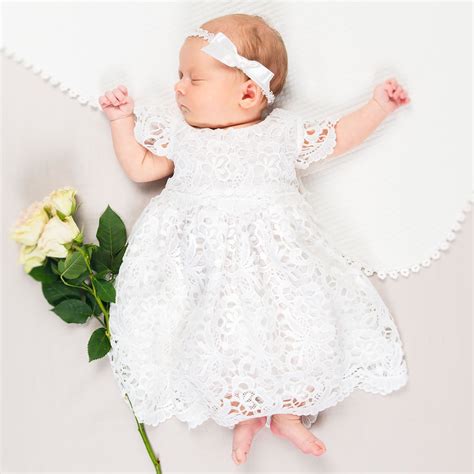 Lola Newborn Christening Dress – Christeninggowns.com