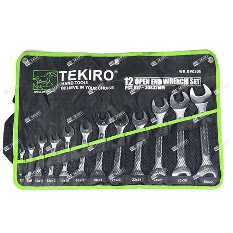 Jual Tekiro Open End Wrench Set 12 Pcs 6 32 Mm Kunci Pas Set 6 32 Mm