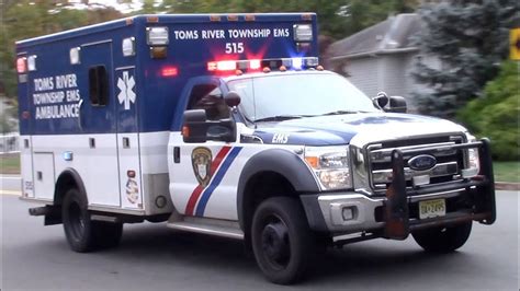 Toms River Twp Ems Ambulance Responding Youtube