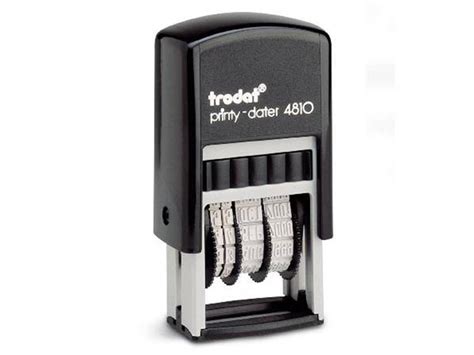 Trodat Printy 4810 Self-Inking Date Stamp - Biblio RPL Ltée