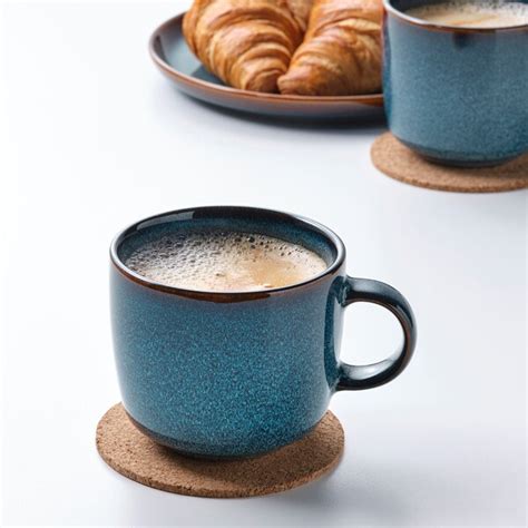 Gladelig Mug Blue 37 Cl Ikea