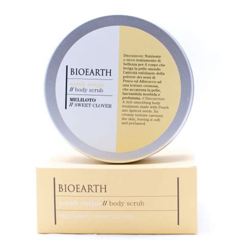 MedActiv Pharmacies Mauritius Bioearth Body Scrub Sweet Clover 250ml