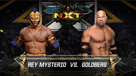 WWE 2K22 Rey Mysterio Vs Goldberg YouTube