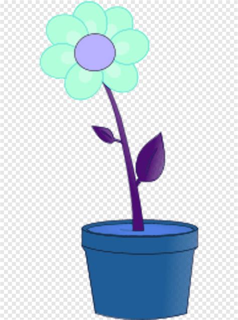 Flowerpot Falling Leaves Purple Violet Png Pngegg