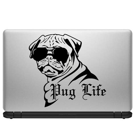 Pug Life Vinyl Decal Car Sticker Graphic For Car Truck Window Laptop