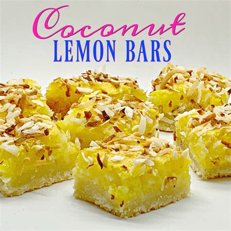 Coconut Lemon Bars Recipe That S Just Jeni