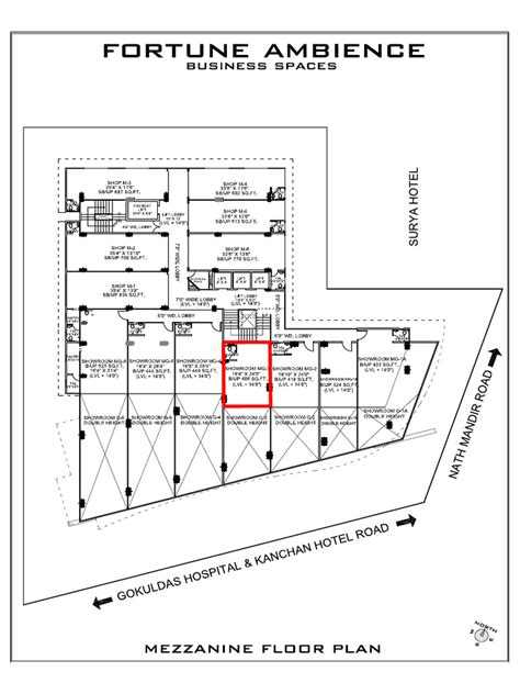 fortune ambience mezzanine floor plan