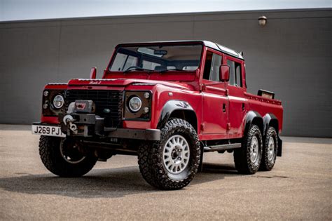 Magnificent or Monstrosity? Defender 6x6 Goes Up for Auction